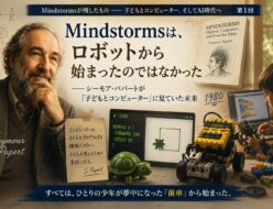Mindstormsの原点とは？シーモア・パパートから始まったロボット教育の歴史